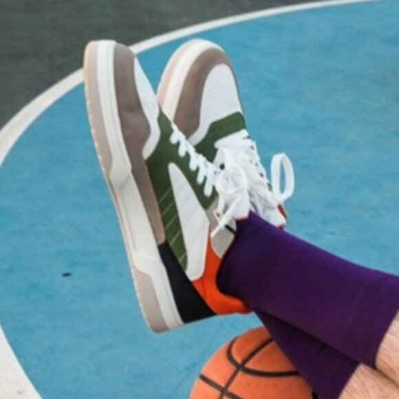 NWT - Zara Men's Multicolor Sneakers, Size 7 - Picture 2 of 12